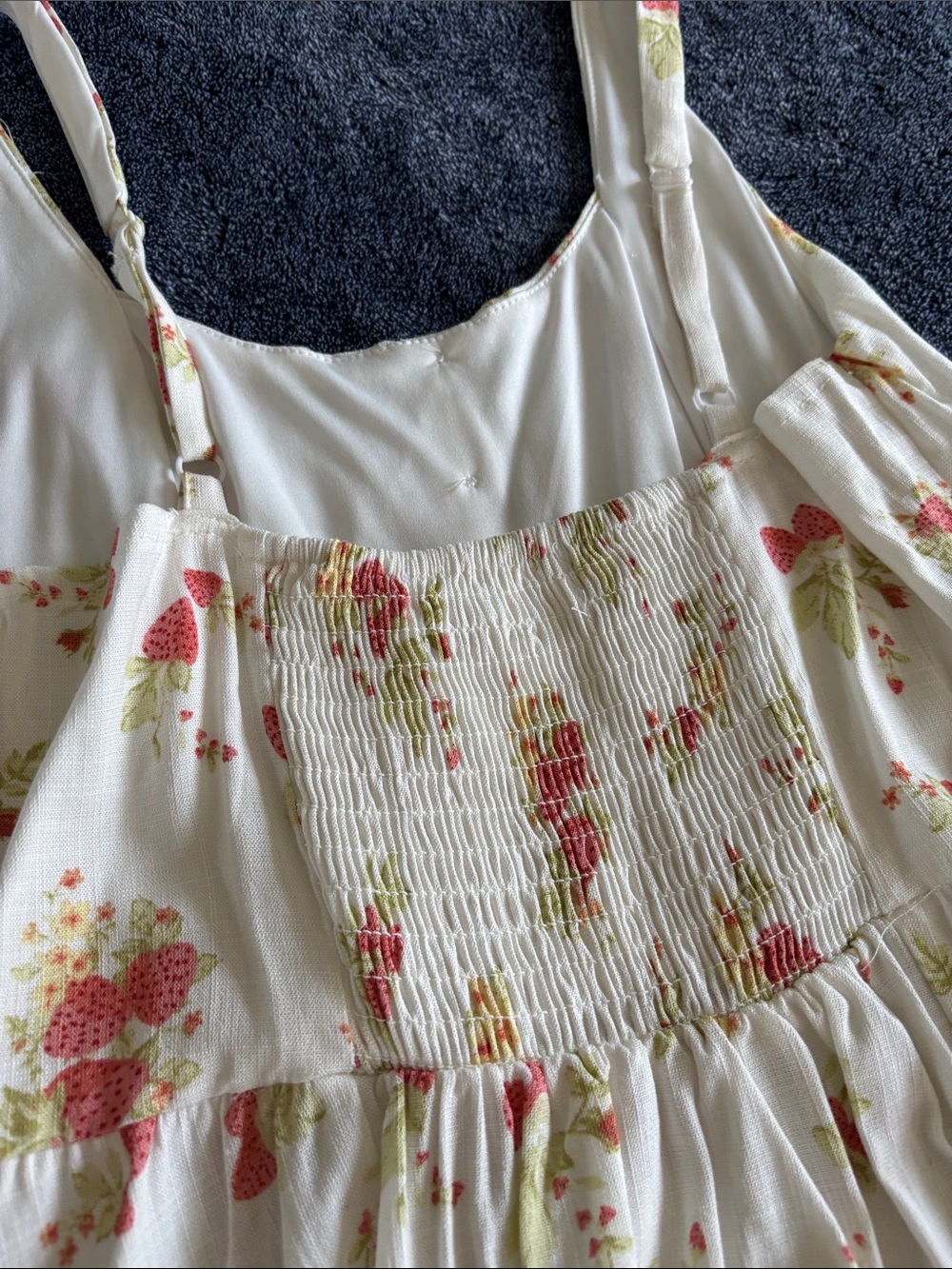 Juniors Pink Rose Sundress - Picture 5 of 5